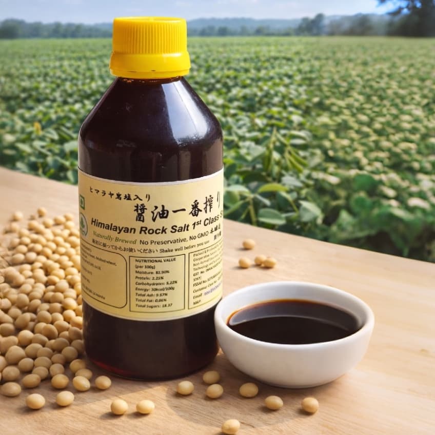Himalayan Rock Salt 1st Class Soy Sauce